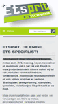 Mobile Screenshot of etsprit.nl